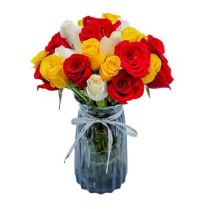 romantic flowers in Nairobi, yellow, red and white roses, fresh roses in Nairobi, best florists in Nairobi, online gift shop in Nairobi