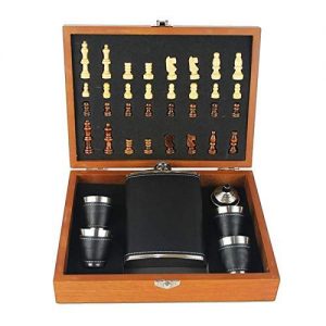 best birthday gifts for men, chessboard game & drinking set, gift for husband on his birthday, nice birthday gift, birthday gift set