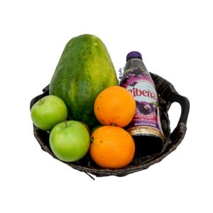 get well soon care package gift, get well basket gifts, fruits & energy drink, delivery in Loresho