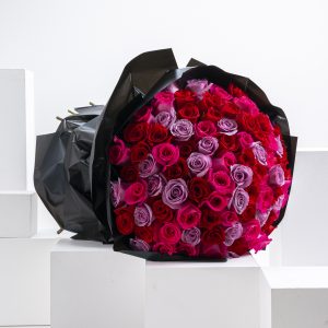 100 roses bouquet near me, purple, red and pink roses, order fresh flower bouquets, bouquet same day deivery, flower bouquets in Nairobi Kenya