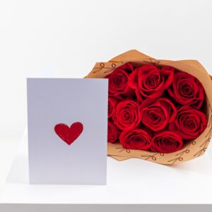 romantic red roses for her, red roses bouquet, most romantic roses, send red roses online, valentine red roses