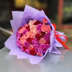 Birthday carnation bouquet Nairobi, birthday flowers Nairobi Kenya, birthday flower bouquet same-day delivery, pink & red birthday flowers Kenya, Luxury birthday gifts with flowers