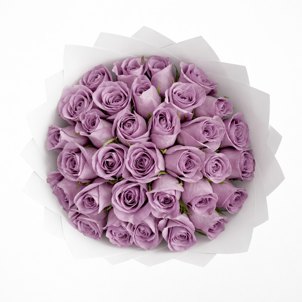30 Lilac Rose Birthday Bouquet – Australia to Nairobi Delivery Send birthday roses to Nairobi from Australia online, Lilac birthday roses Nairobi delivery, Nairobi birthday bouquet for overseas senders, Nairobi luxury birthday roses online, Nairobi birthday bouquet international order